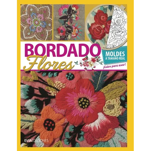 Bordado Flores: guía visual - Paperback
