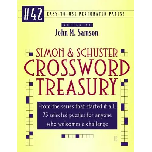 Simon and Schuster Crossword Treasury # 42 - Paperback