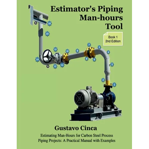 Estimator's Piping Man-hours Tool (Second Edition): Estimating Man-Hours for Carbon Steel Process Piping Projects: A Practical Manual with Examples - Paperback