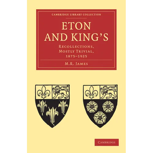 Eton and King's - Paperback