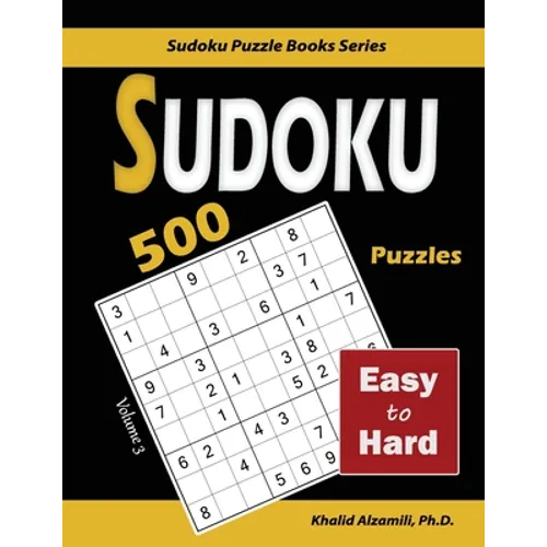 Sudoku: 500 Easy to Hard - Paperback