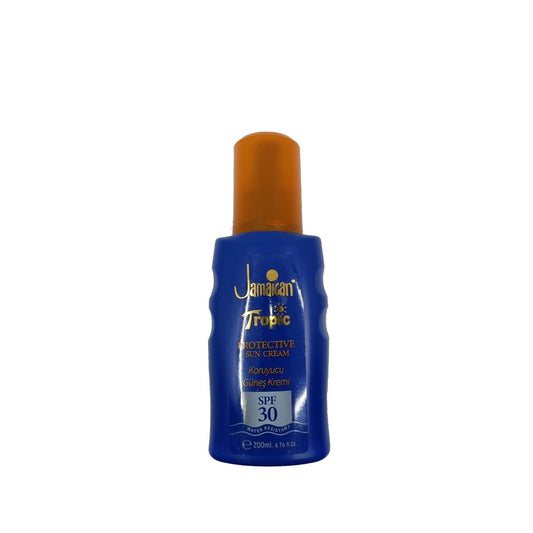 Jamaican Tropic Sunscreen Lotion SPF30 - 200ml, Moderate Protection for Outdoor Activities