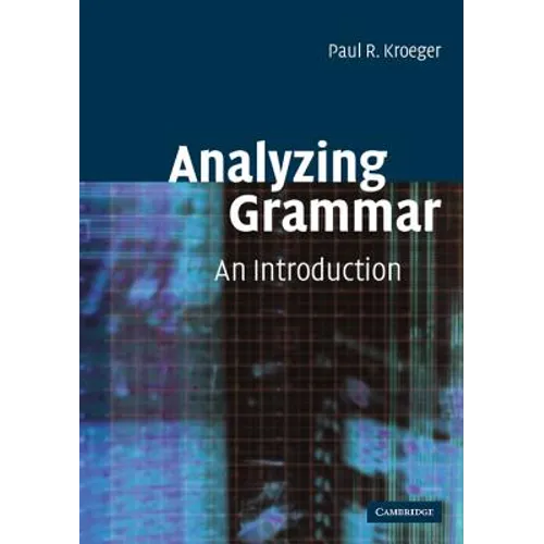 Analyzing Grammar: An Introduction - Paperback