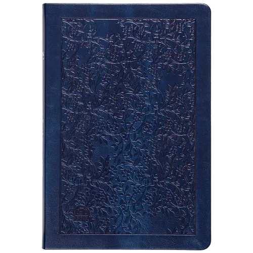 The Passion Translation New Testament (2020 Edition) Large Print Navy: With Psalms, Proverbs and Song of Songs - Imitation Leather
