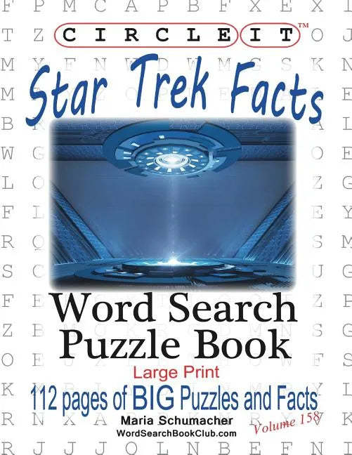 Circle It, Star Trek Facts, Word Search, Puzzle Book - Paperback