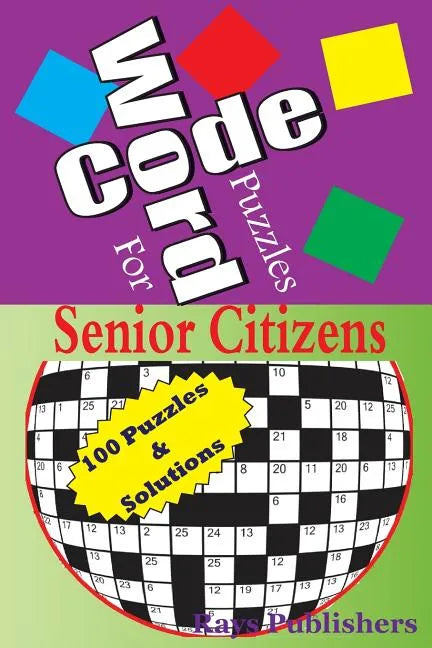 Code Word Puzzles for senior citizens - Paperback