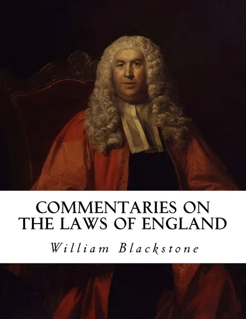 Commentaries on the Laws of England - Paperback