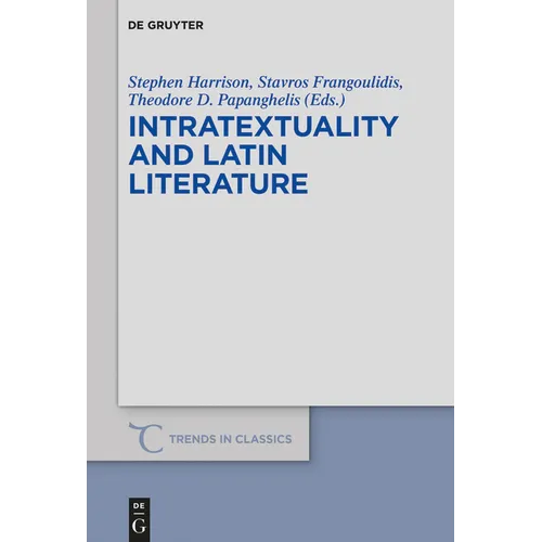 Intratextuality and Latin Literature - Paperback