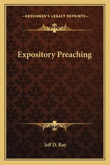 Expository Preaching - Paperback