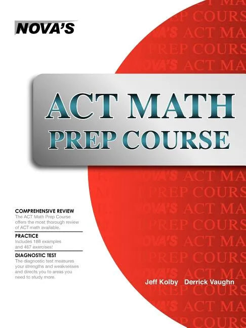 ACT Math Prep Course - Paperback