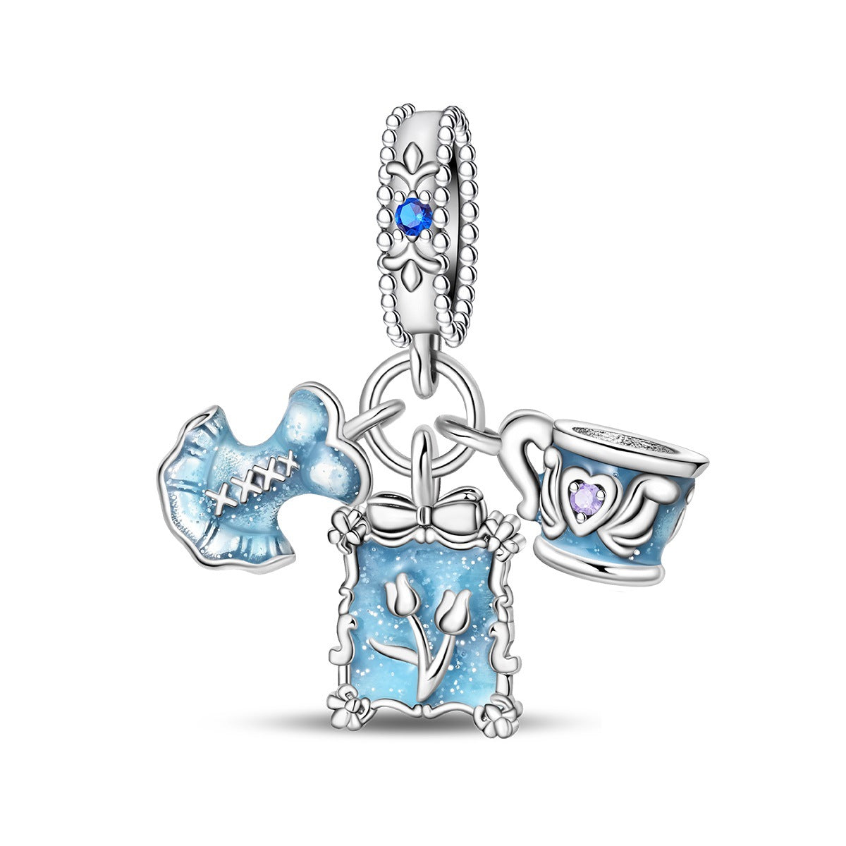 Personalized Charm Necklace Bead Jewelry
