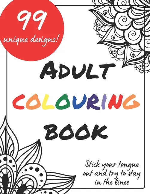 Adult Colouring Book - Paperback