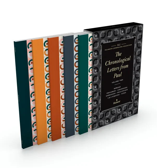 NLT Filament Journaling Collection: The Chronological Letters from Paul, Volume Two Set; Romans, Philemon, Colossians, Ephesians, Philippians, 1 & 2 T - Hardcover