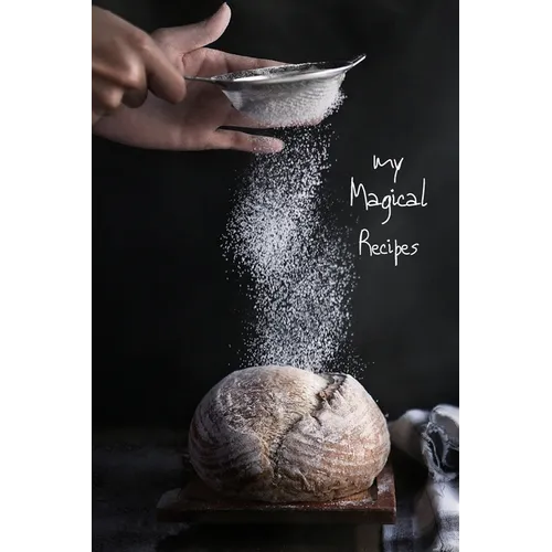 My magical recipes: recipe book - 100 pages 6"X9" - Paperback