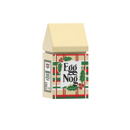 Egg Nog Carton - Custom Printed 1x1 Brick - Created Using LEGO® Parts