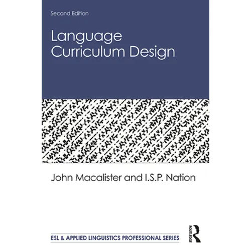 Language Curriculum Design - Paperback