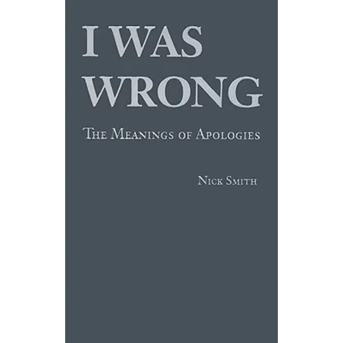 I Was Wrong - Hardcover