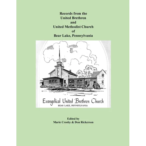 Bear Lake, PA Church Records - Paperback