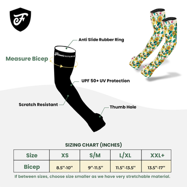 Protection Sleeves - Garden Flower - L/XL