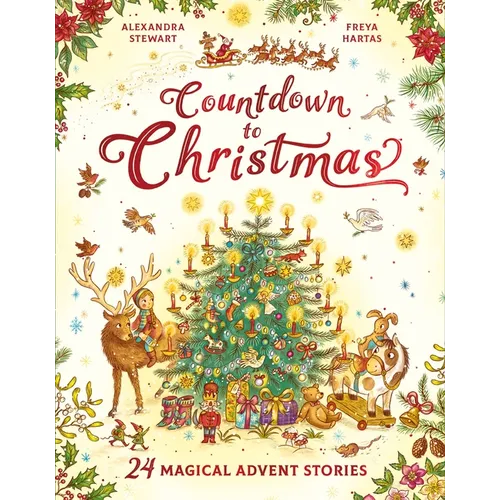 Countdown to Christmas: 24 Magical Advent Stories - Hardcover