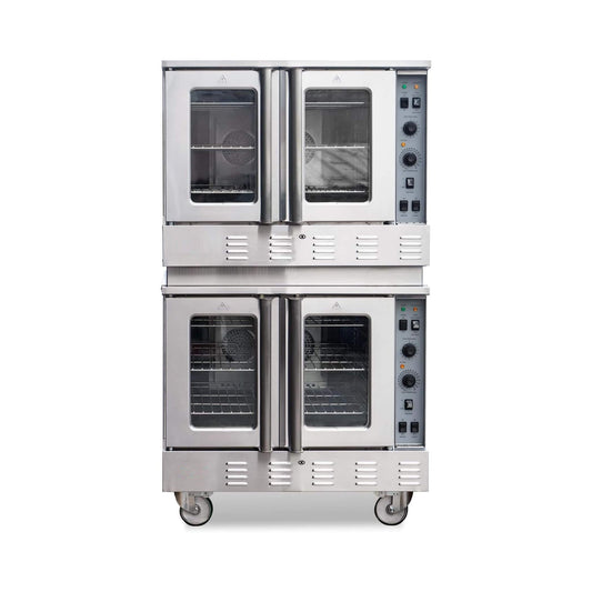 Commercial Double-Stack 160K BTU 2-Burner Stainless Steel Gas Stock Pot Range (SAK18763)