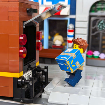 Walpart Shipping Box - Custom Printed Using LEGO® Parts (2 x 2 brick)