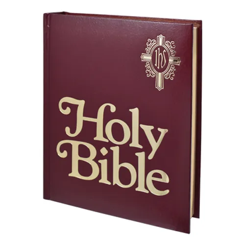 New Catholic Bible Family Edition (Burgundy) - Hardcover