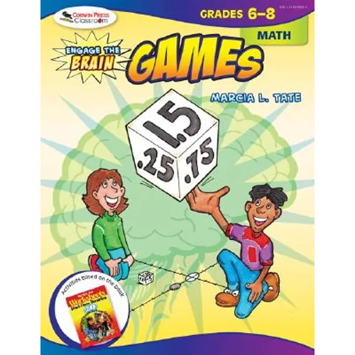 Engage the Brain: Games: Math: Grades 6-8 - Paperback