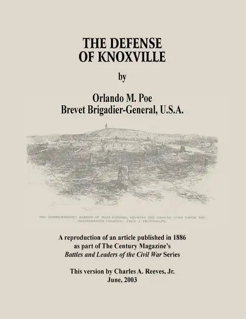 The Defense of Knoxville - Paperback