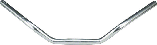 MSW 25.4 Urban Cruiser Bar 600mm Wide 70mm Rise 50 degree Sweep Silver
