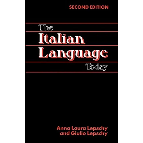 The Italian Language Today - Paperback