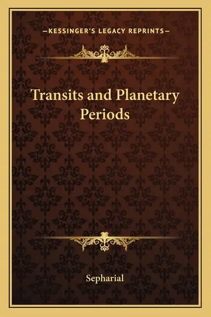 Transits and Planetary Periods - Paperback