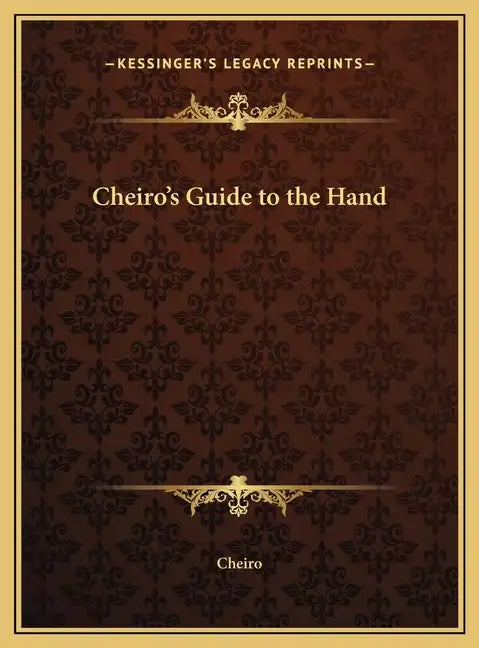 Cheiro's Guide to the Hand - Hardcover