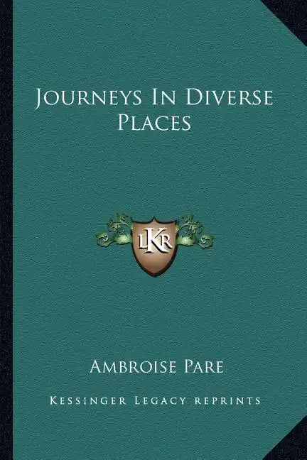 Journeys in Diverse Places - Paperback