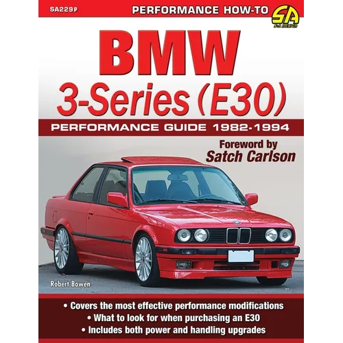 BMW 3-Series (E30) Performance Guide: 1982-1994 - Paperback