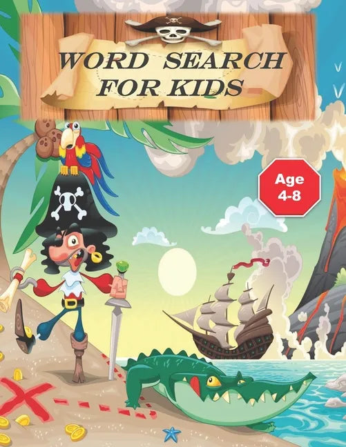 word search for kids: Puzzle Book for Kids .Words Activity for Children 4-8 ages ( search and find) find your treasure .100 pages - Paperback