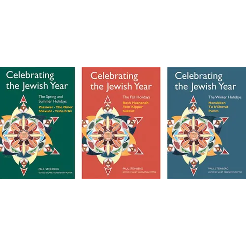 Celebrating the Jewish Year, 3-Volume Set - Paperback