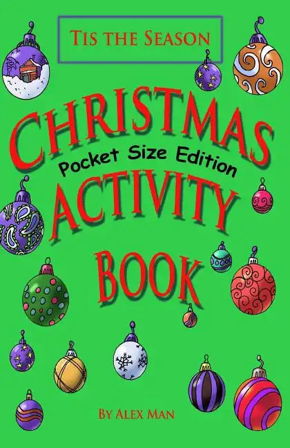 Christmas Activity Book, pocket-size edition: Christmas Activity Book, pocket-size edition (Travel Size Activity Book with Mazes, Puzzles, How to draw - Paperback