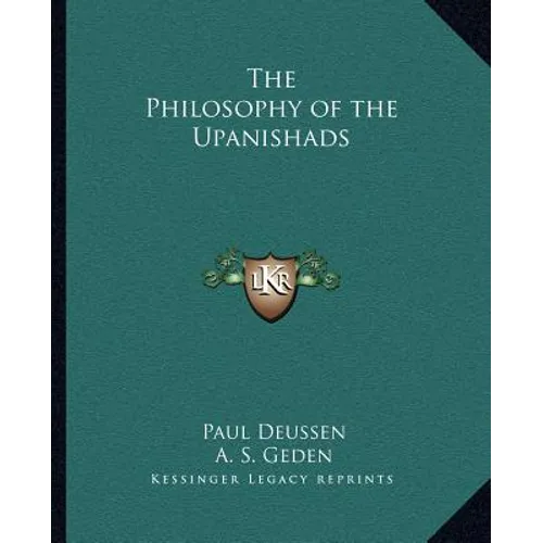 The Philosophy of the Upanishads - Paperback