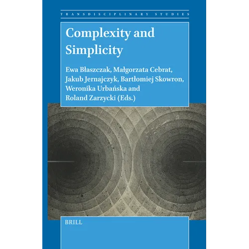 Complexity and Simplicity - Paperback