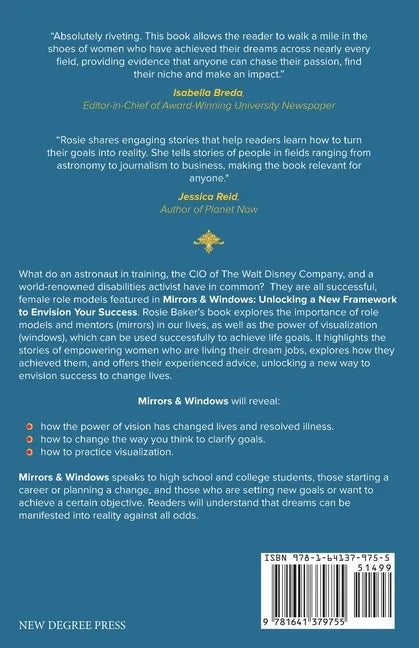 Mirrors & Windows: Unlocking a New Framework to Envision Your Success - Paperback