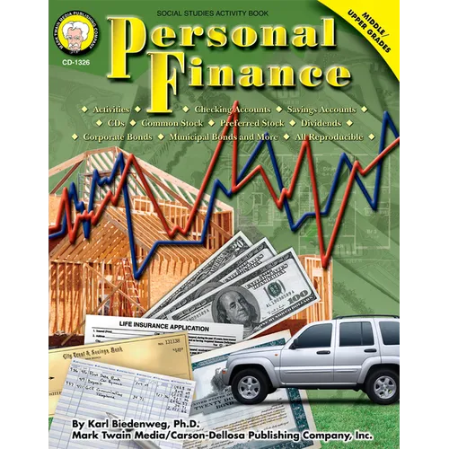 Personal Finance, Grades 5 - 12 - Paperback