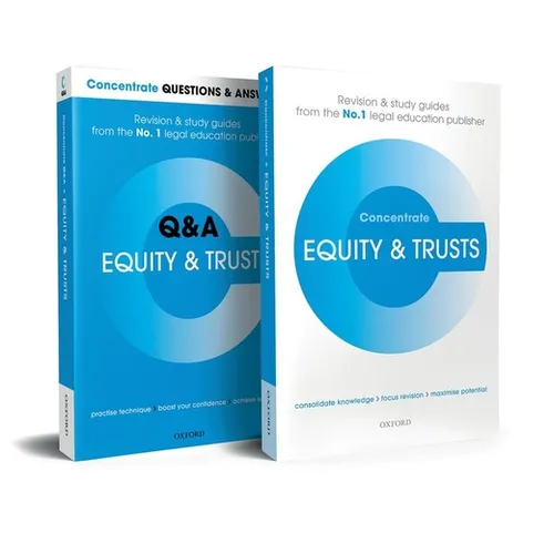Equity and Trusts Revision Concentrate Pack: Law and Revision Study Guide - Paperback