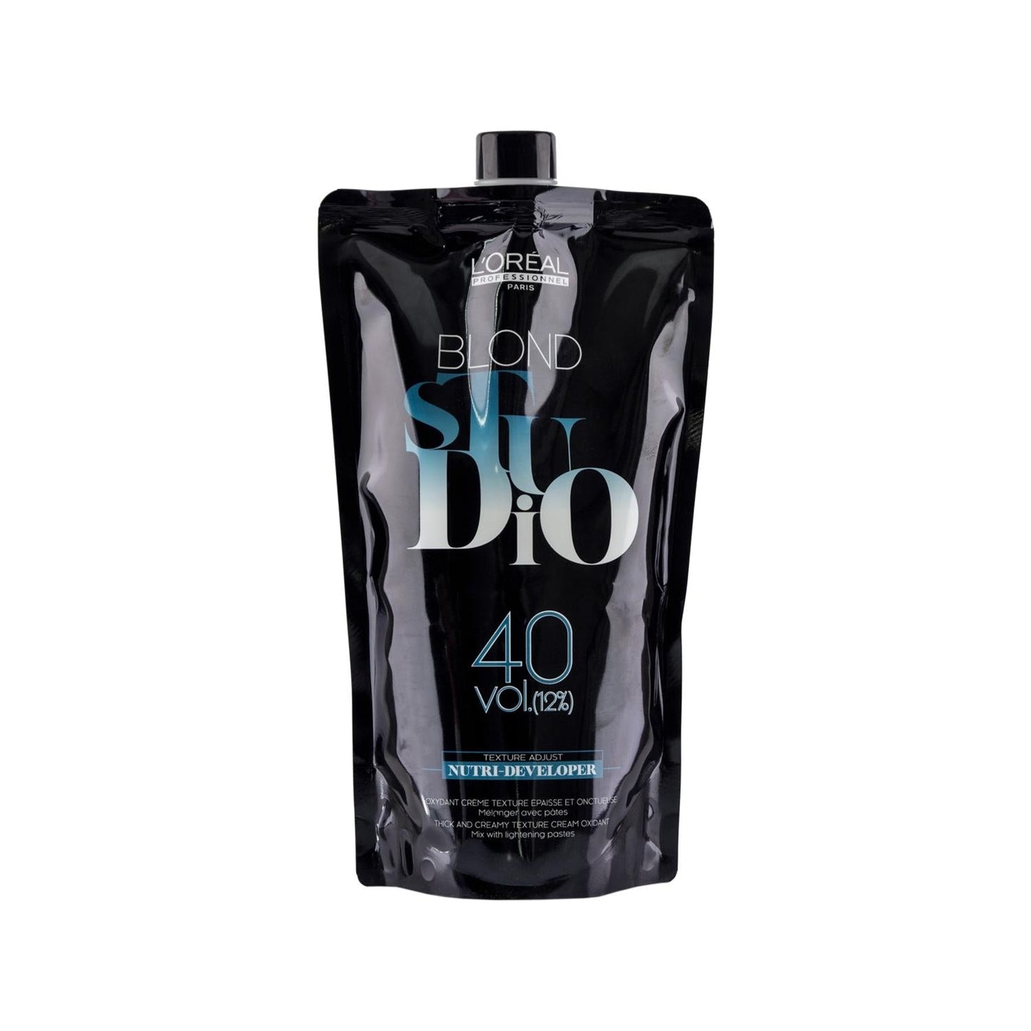 Loreal Professionnel Paris Blond Studio Oksidan %12 40 Vol. 1000 ml - Professional Hair Bleach & Oxidizing Agent for Salon-Quality Results