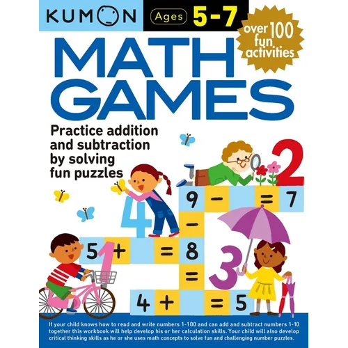 Kumon Math Games - Paperback