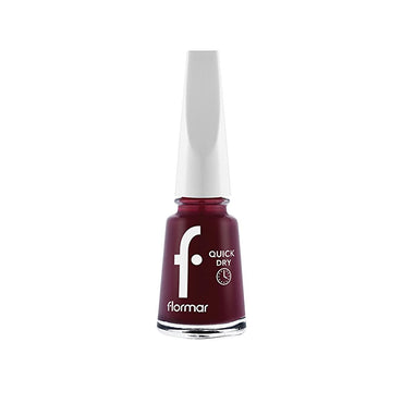 Flormar Quick Dry Nail Polish - Intense Pigmentation for Women | 022 Velvet