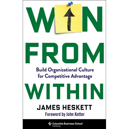 Win from Within: Build Organizational Culture for Competitive Advantage - Hardcover