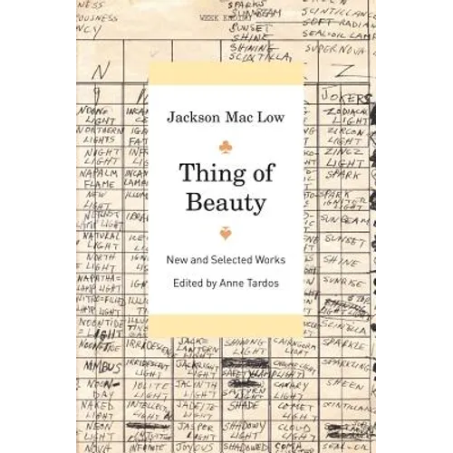 Thing of Beauty: New and Selected Works - Paperback