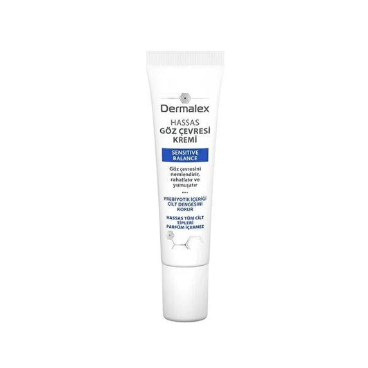 Dermalex Eye Cream Pure Balance - Sensitive Skin, Dermatologically Tested, Fragrance-Free Moisturizing Cream for Eye Area