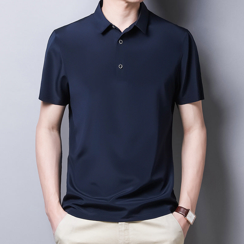 Mens Seamless Short-sleeve T-shirt For Summer